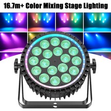 18LED 180W RGBW Stage Lighting Par Light DMX Beam Party DJ Disco Effect Lighting