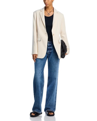 Solid & Striped The Harlow Notched Lapel Blazer MSRP $448 Size M # 6A 2254 Blm - Picture 2 of 13