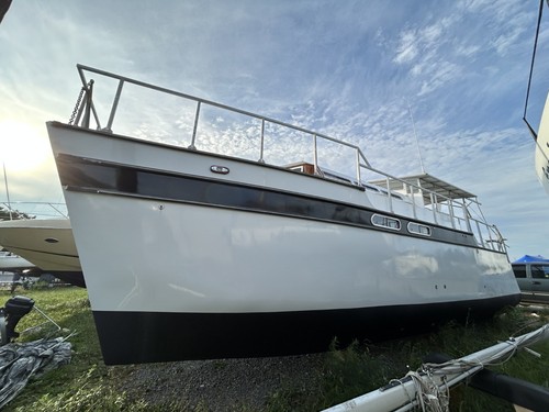 37' Power Catamaran | Twin Honda 50HP | Major 2025 Updates