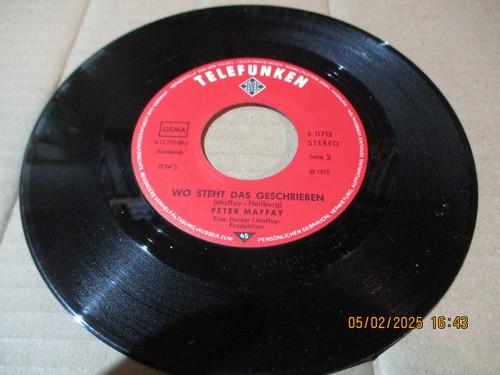 (23) 7" Single Vinyl - Peter Maffay - Josie - Imagen 4 de 4