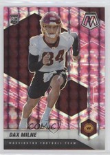 2021 Panini Mosaic Rookies Pink Camo Mosaic Prizm Dax Milne #400 0i7z