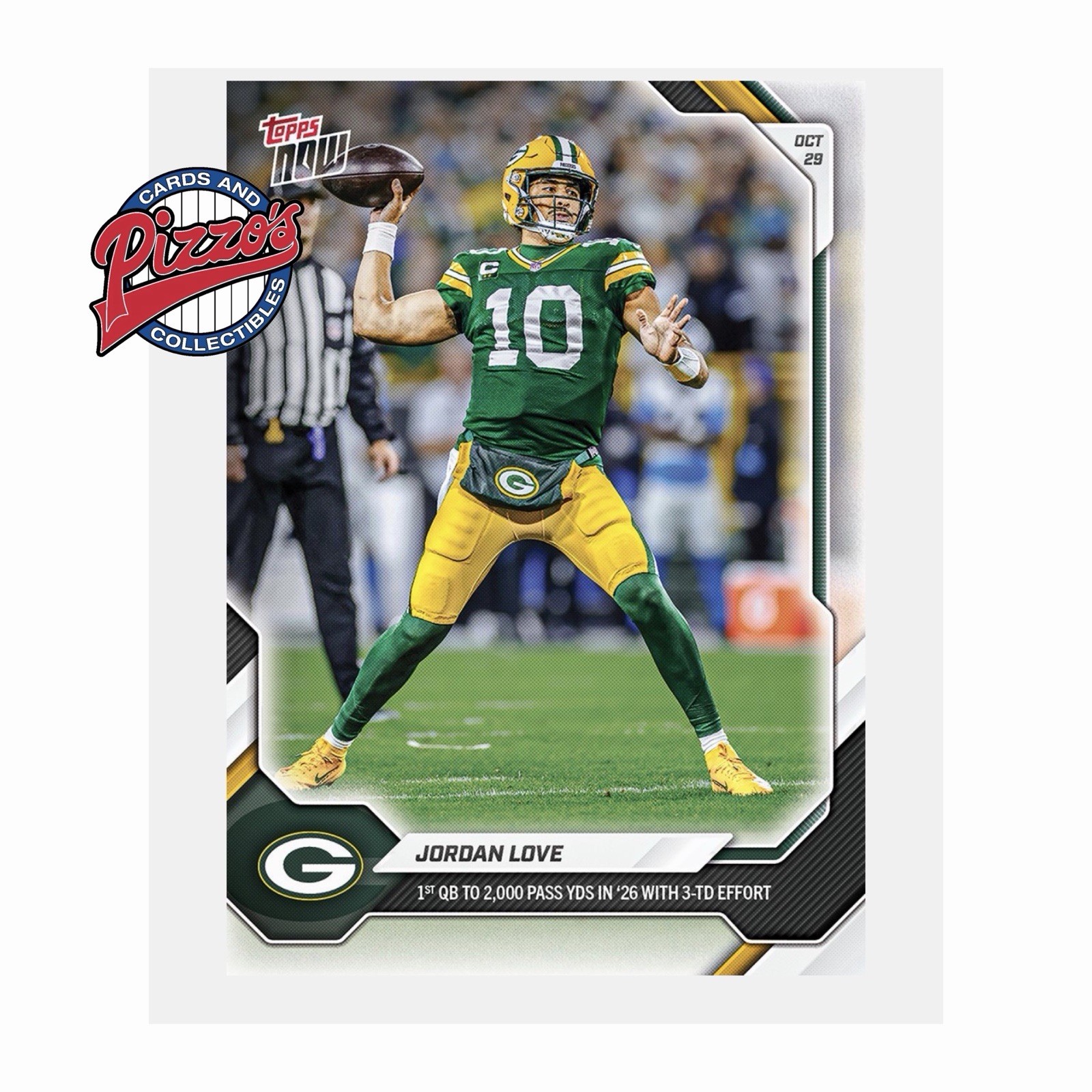 Jordan Love - 2026-27 NFL Topps NOW Card 91 Presale