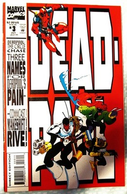 Deadpool:  1993   N0.  3  AND  4