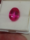 NATURAL EARTH MINED GGL CERTIFIED GEM TESTED HEATED OVAL PINK SAPPHIRE 4.97 CT. — photo 4
