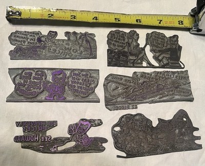 For Share-all-eboy Vintage Letterpress Printers Block Car Automobile