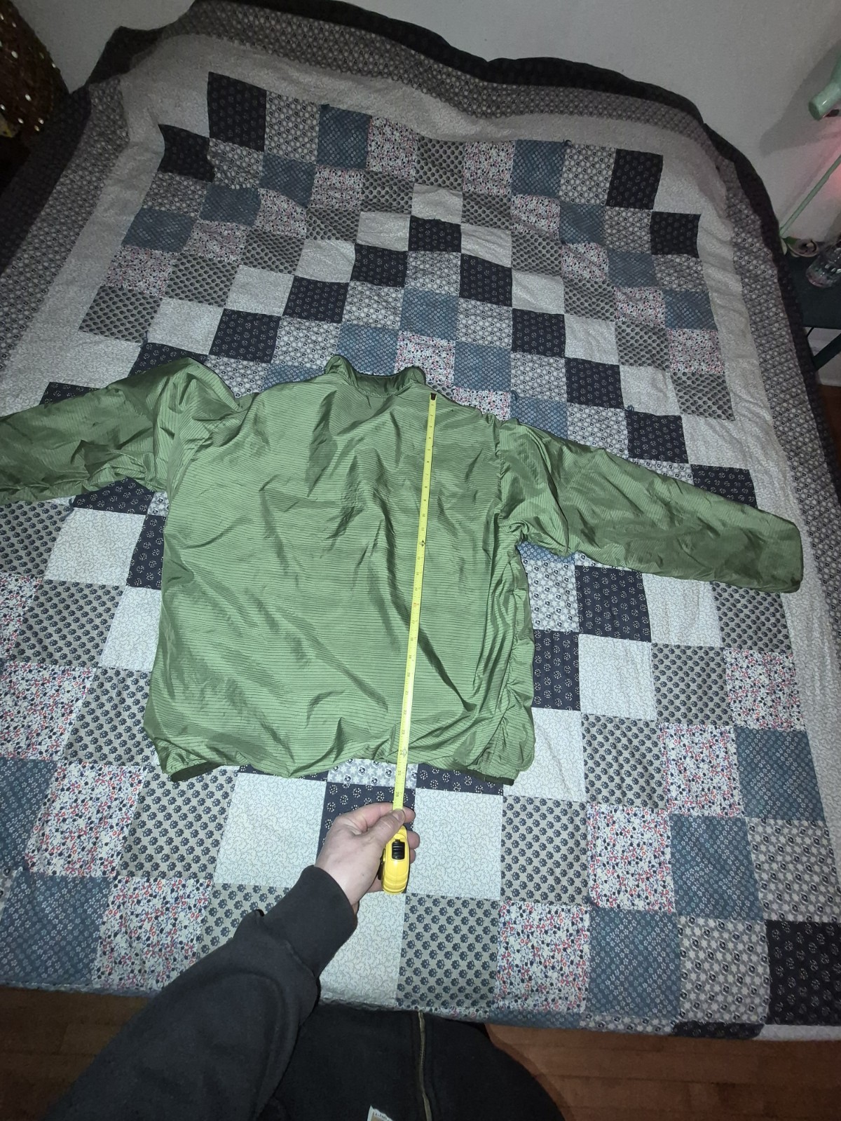 Patagonia Green Pullover Jacket Fleece Reversible - image 16