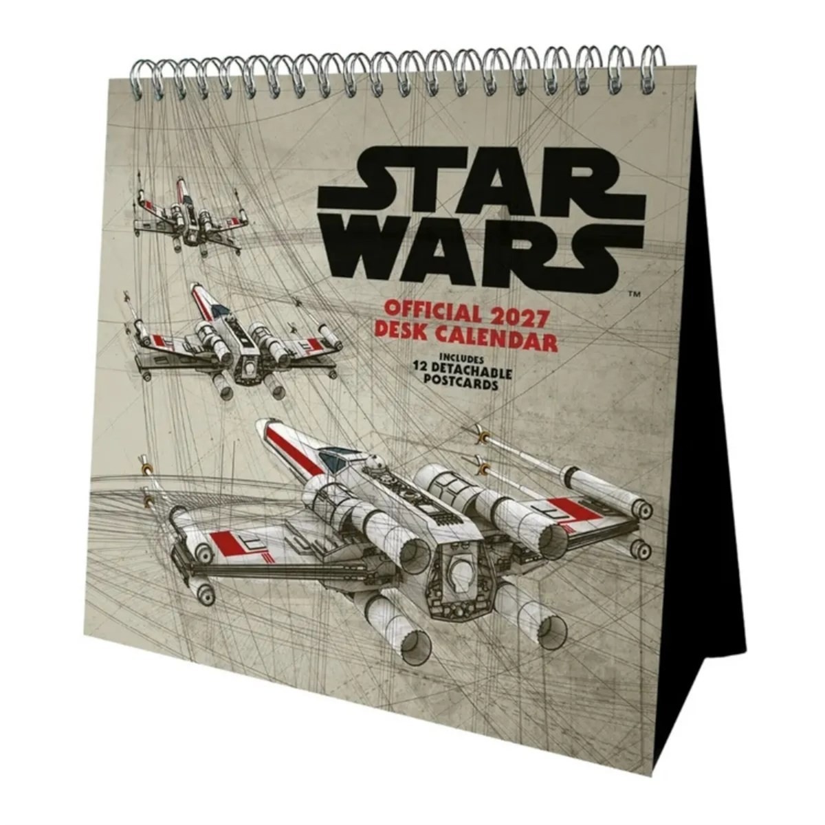 Star Wars Classic 2027 Post Card Desk Easel Calendar - 9781807202637 - Image 4