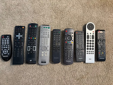 Lot Of 9 Remotes Sonysamsungpanasonicviziosanyo Rca More