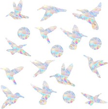 54 Pieces Birds Static Window Clings Anti Collision Window Decals for Bird St...