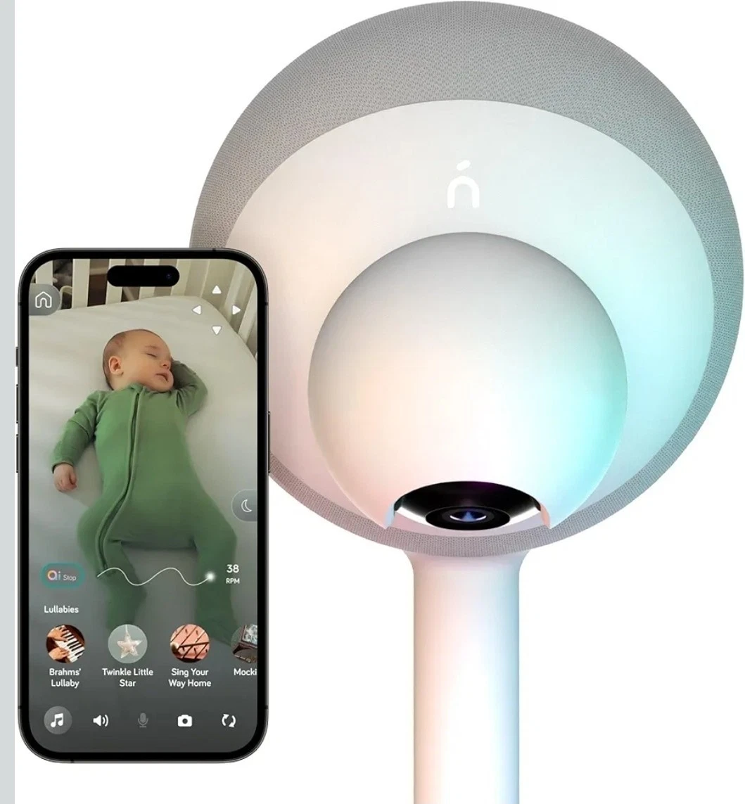 NANOBÉBÉ Smart Baby Monitor – Non-Wearable AI Breathing Monitor Motion Detection
