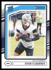 2024 Donruss #356 Ryan Flournoy Dallas Cowboys Football Card