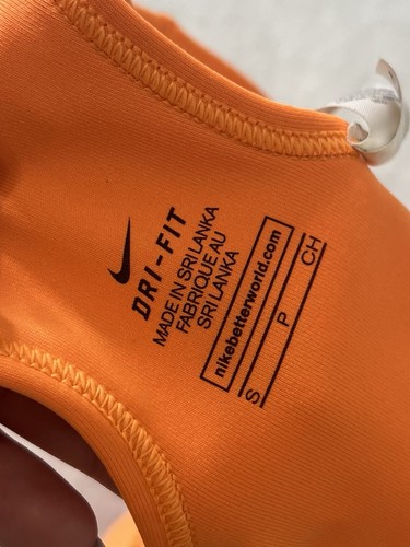 NIKE Swoosh Dri-Fit Reggiseno Sportivo Donna Sportivo Sportivo Sportivo Sportivo Sportivo Sportivo Arancione "S" - Foto 5 di 6