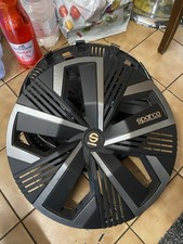 Copricerchi 15" Sparco Nagoya Nero/Grigio Set 3pz (vendibili anche separatamente