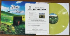 Rainbow Kitten Surprise BAND SIGNED Bones Yellow Vinyl LP Beckett BAS COA Auto