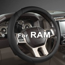 West Llama Customized Auto Car Steering Wheel Cover For Dodge Ram 1500 2500