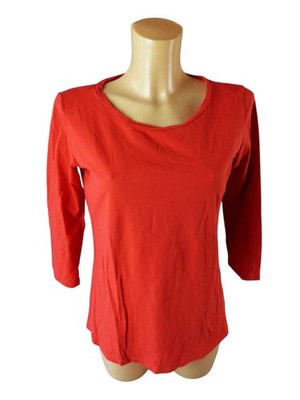Weekend Max Mara Shirt Gr M | 38 | Rot 3/4 Arme Rundhals T-Shirt Regular (21649)