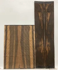 Indian Ebony Dreadnought Guitar Back & Side Set Luthier Tonewoods