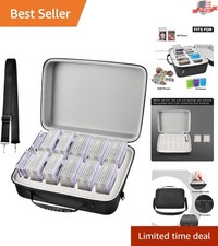 Elegant Graded Card Storage Box for 66+ Cards with Customizable Foam Slot