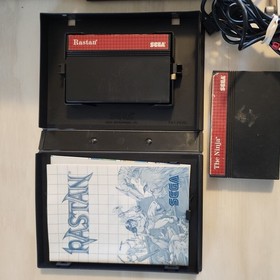 Sega Master System Black, Games Bundle, Tested And Working