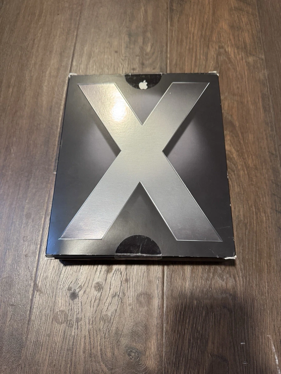 Apple Mac OS X 10.4, Tiger DVD Operating System Software for sale