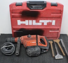 Hilti - TE60 - ATC/AVR - Corded Rotary Hammer - SDS Max - W/Hard Case - Bits.
