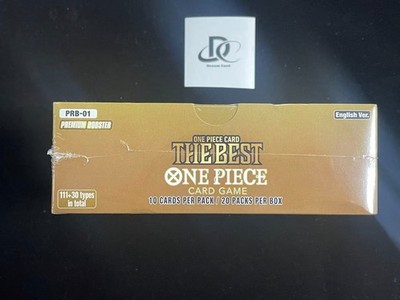ONE PIECE CARD THE BEST PRB-01 テープ付き　BOX Sealed Japanese One Piece Card Game THE BEST Storage Box Set PRB