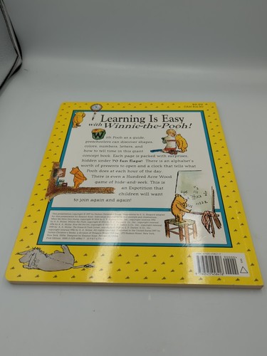 WINNIE-THE-POOH'S GIANT LIFT-THE-FLAP BOOK By A. A. Milne & Ernest H. Shepard - Picture 2 of 3