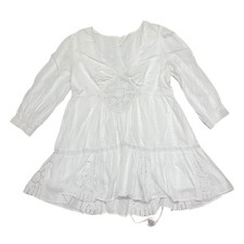 White Free People Mini Dress Women’s Medium