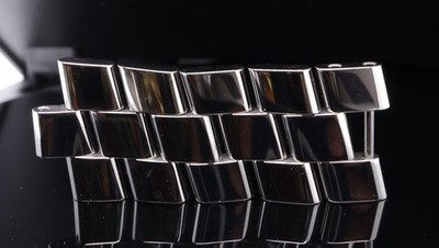 Auth. BREITLING Professional II Polished 20mm First Five Links 134A 137A #1