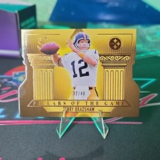 Panini 2025 Silhouette Terry Bradshaw Steelers Pillars Insert Serial /49 #19