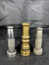 LOT OF 3 HOSE NOZZLES RAINKING, JUSTRITE, UNBRANDED