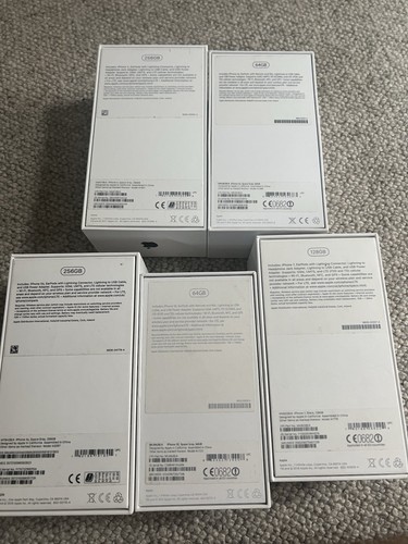 Apple iPhone Boxes bundle joblot SE 6s X Xs 7 - Zdjęcie 3 z 3
