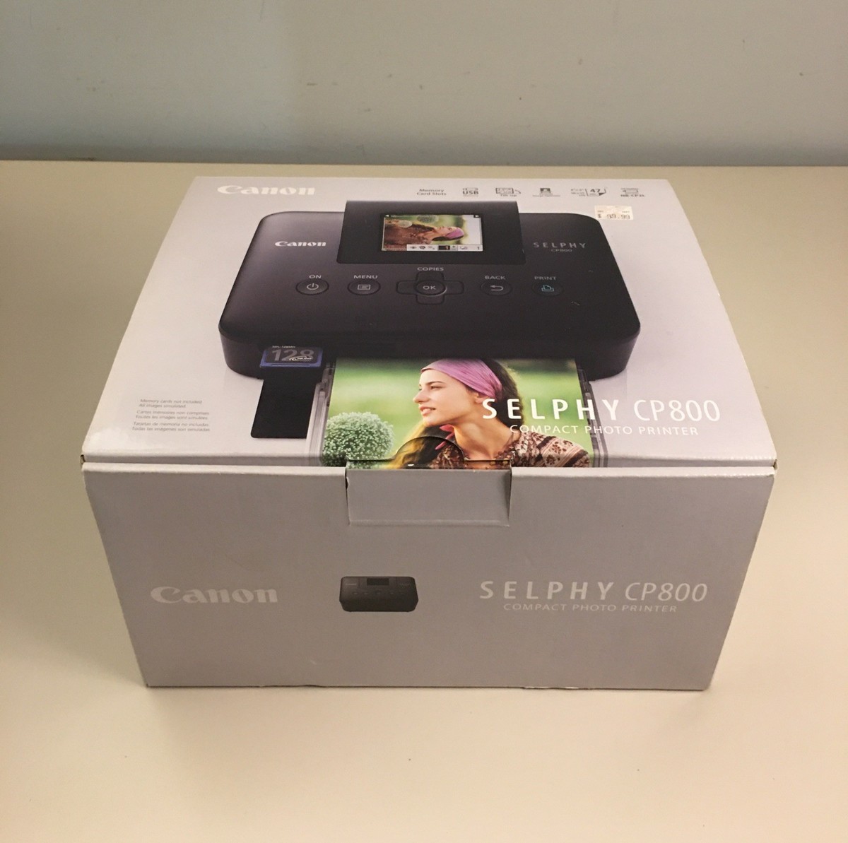 Canon SELPHY CP800 Digital Photo Inkjet Printer for sale