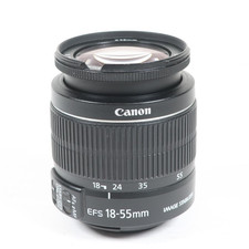 Canon EF-S 18-55mm f/3.5-5.6 IS II Zoom Lens Tested Working - Fast Free Shipping