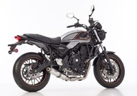 Hurric Supersport Auspuff Silber Passend FüR Kawasaki Z650 RS 2022-2023