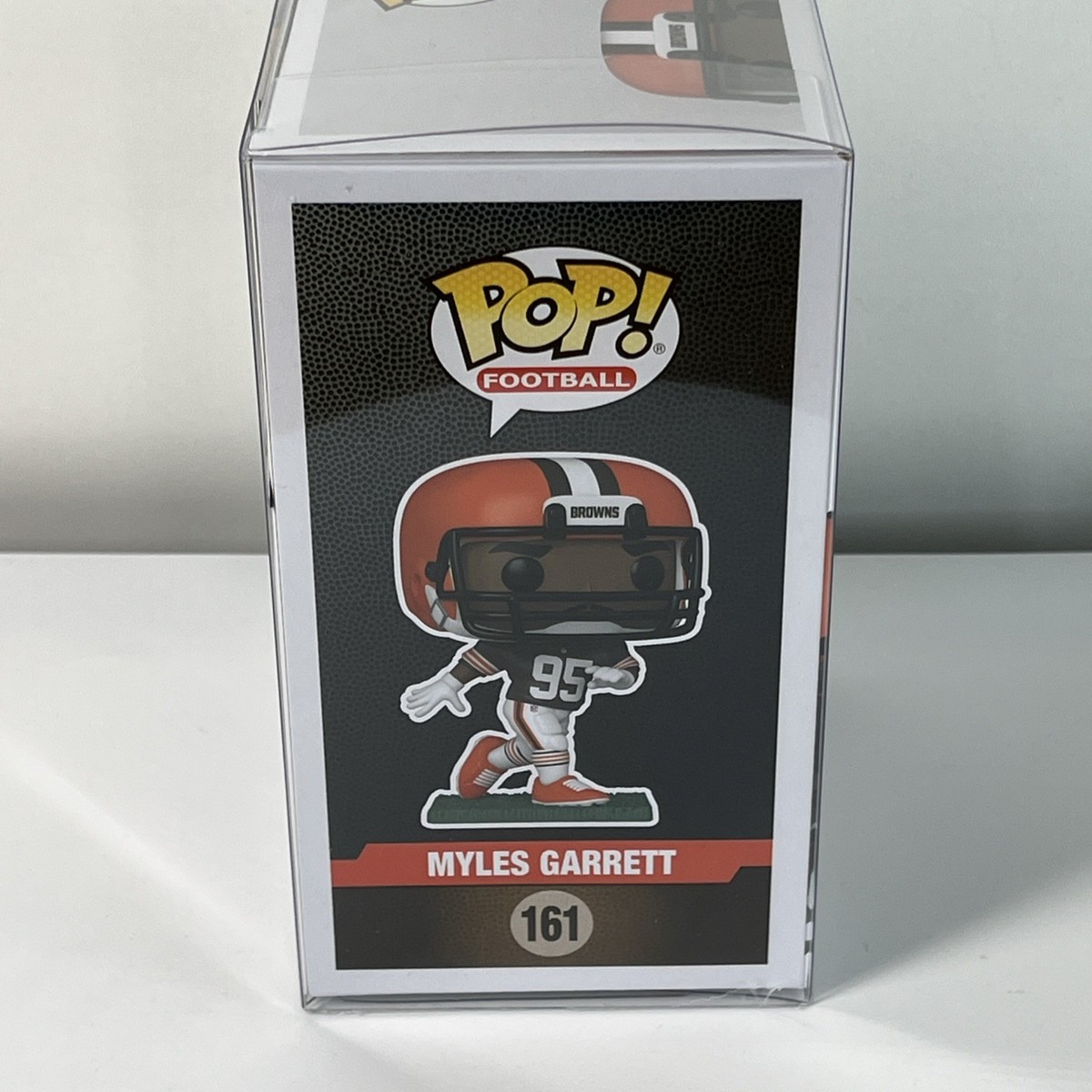 Myles Garrett Signed COA Funko Pop! Cleveland Browns