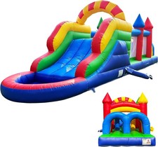 26Ft Commercial Inflatable Obstacle Course Bounce House with Blower for Outdoor