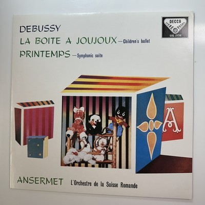 La Boite A Joujoux Printemps LP Vinyl Record Claude Debussy