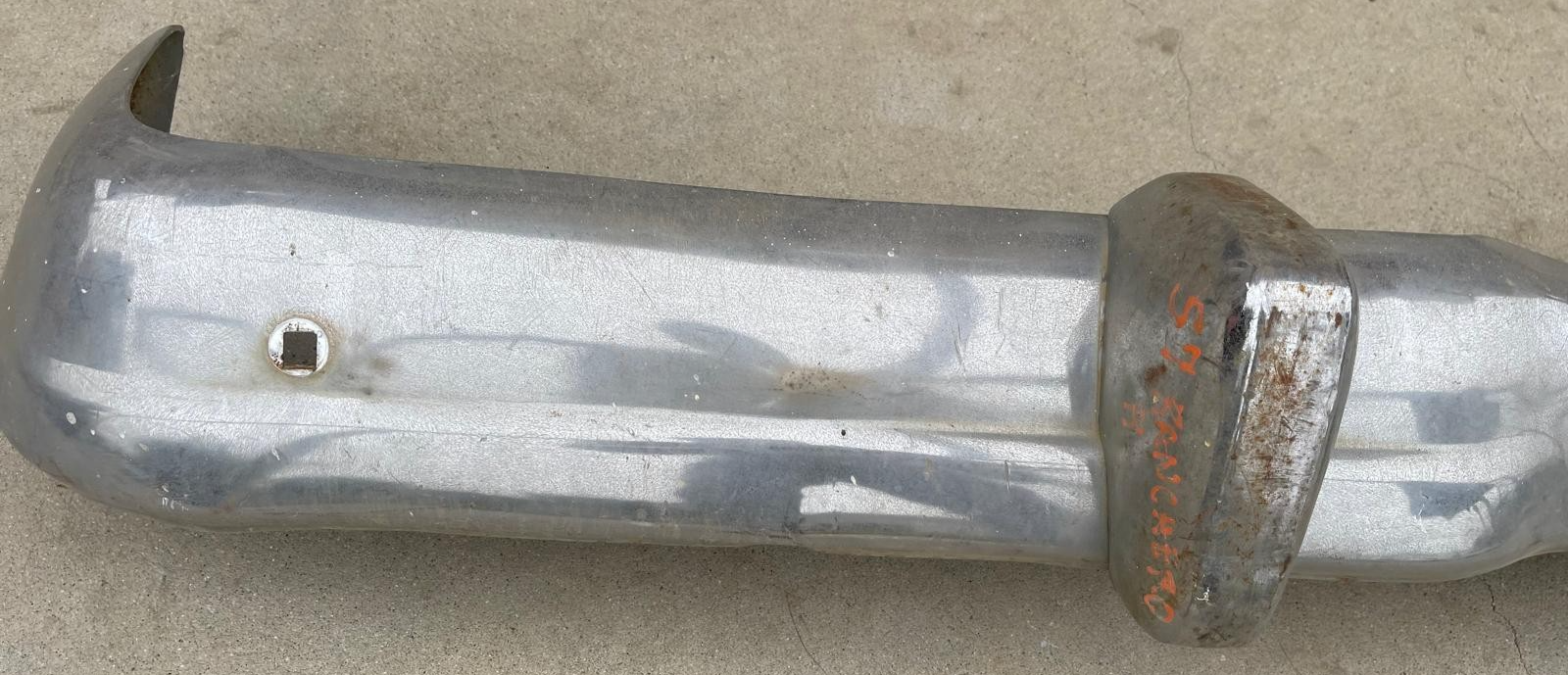 X FORD RANCHERO STATION WAGON REAR BACK NEW TRIPLE CHROME PLATED BUMPER ...