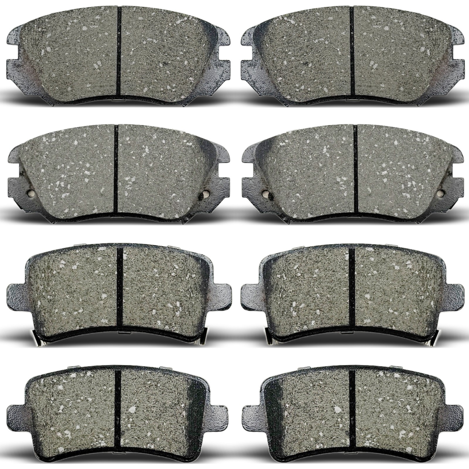 Front and Rear Ceramic Brake Pads For Buick LaCrosse Regal, Chevy Impala Malibu