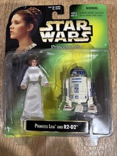 Star Wars Princess Leia & R2 D2 Action Figure NEW 1997 Hasbro