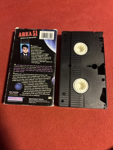 UFO Chronicles: Area 51 Secrets of Dreamland 1996 VHS - Picture 5 of 9