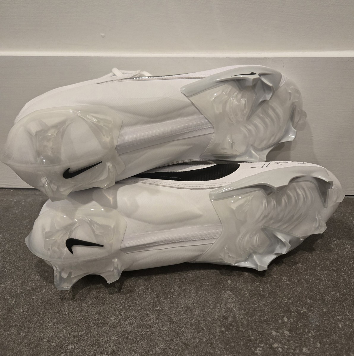 Nike Vapor Edge Elite 360 2 Football Cleats Promo PE Mens 12.5 White FD5713-100 Nike Vapor Edge Elite 360 2 White Black Football Cleats  main image 4
