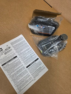 #ad 2 PACK GENUINE Ryobi ONE 18V Lithium Ion 1.5 Ah Battery MODEL PBP002 ONE PLUS $59.95