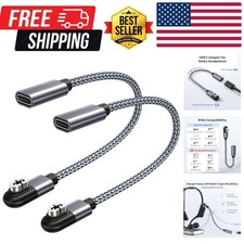 USB C to Shokz Charging Cable Adapter 2Pack,AfterShokz Headphone Charger,Type...