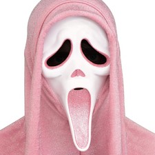 Fun World Scream Ghost Face Glitter Character Costume Mask