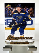 2015-16 Upper Deck Series 1 Young Guns UD Canvas Colton Parayko #C93 RC Rookie