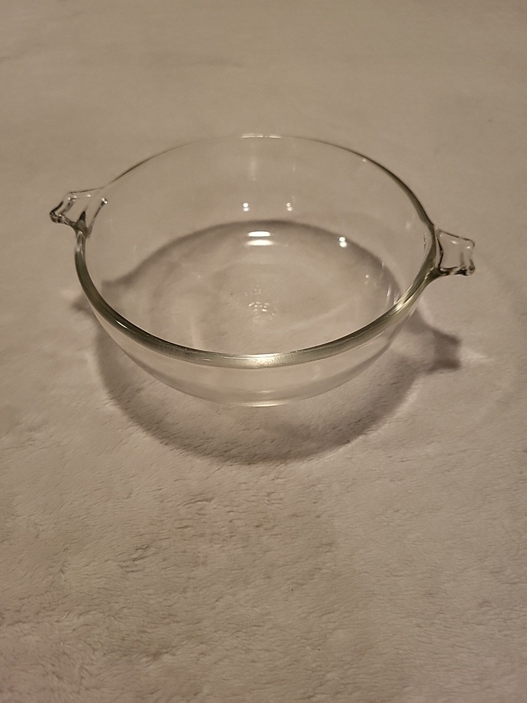Vintage PYREX 019 20 oz Casserole Clear Glass Dish Made In USA 23 No Lid 