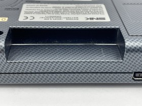 Neo Geo Pocket Monochrome Console Carbon Black SNK JUNK LCD screen malfunction