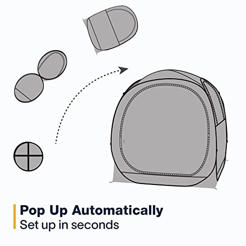 EighteenTek Pod All Weather Sports Tent with Attached Floor, 70"l X 70"w X 63"h